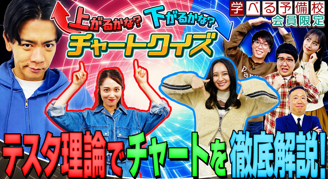 上がるかな？下がるかな？チャートクイズ