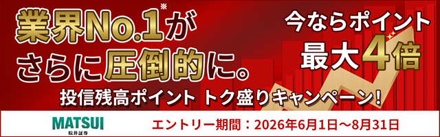 投信残高ポイント トク盛りキャンペーン！