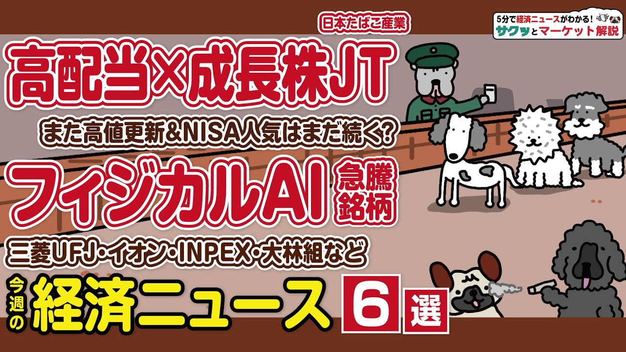 パグ&ボルゾイと学ぶ サクッとマーケット解説