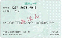通知カード