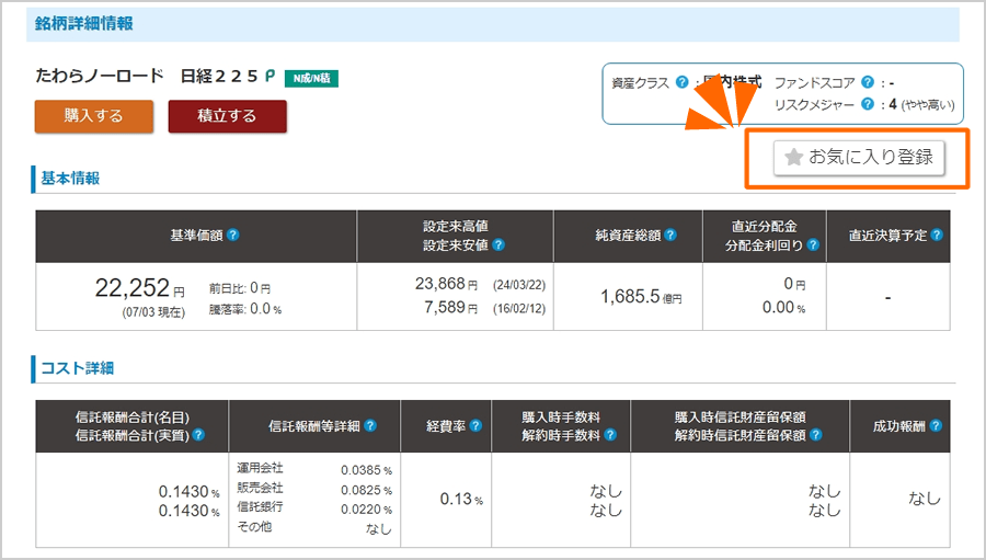 PC:投資信託お客様サイト