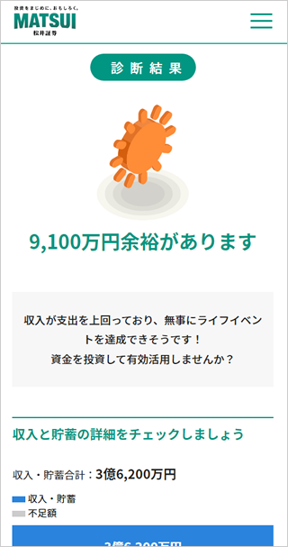 緻密な計算に基づく精度の高いシミュレーション